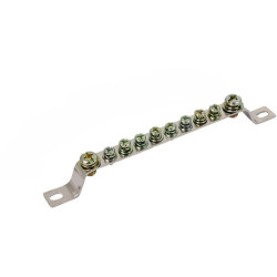 Varinė įžeminimo &scaron;yna su varžtais LK-NONE-217 1U (17.8cm) XIS17CMULKNONE217