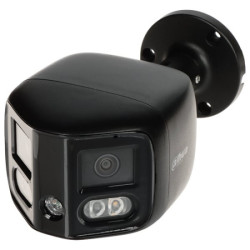 Panoraminė kamera Dahua IPC-PFW3849S-A180-E2-AS-PV-280B F2.8 (Juoda, 2&times;4 MP, 180&deg;, IR+LED 25 m, IP67) DAHIPCPFW3849SA1
