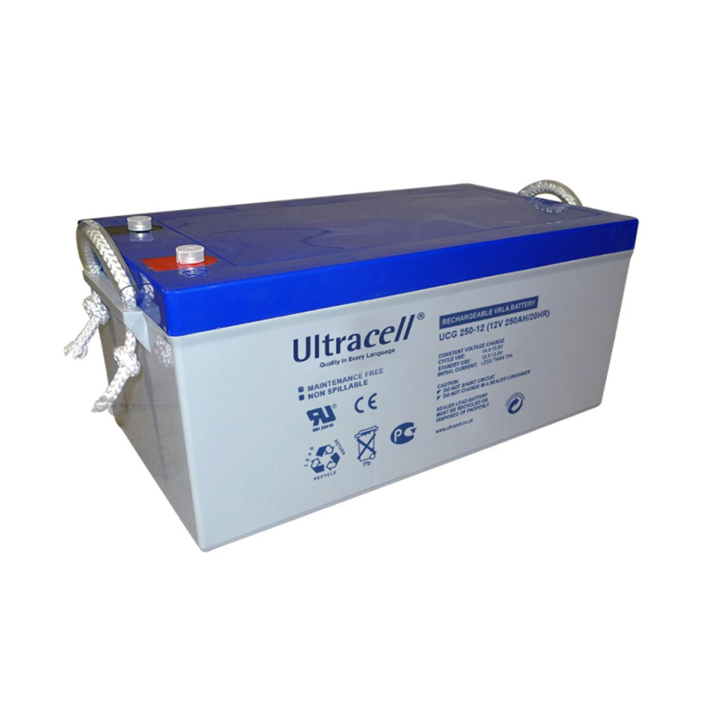 Akumuliatorius Ultracell UCG250-12 (250Ah, 12V) AU250/12