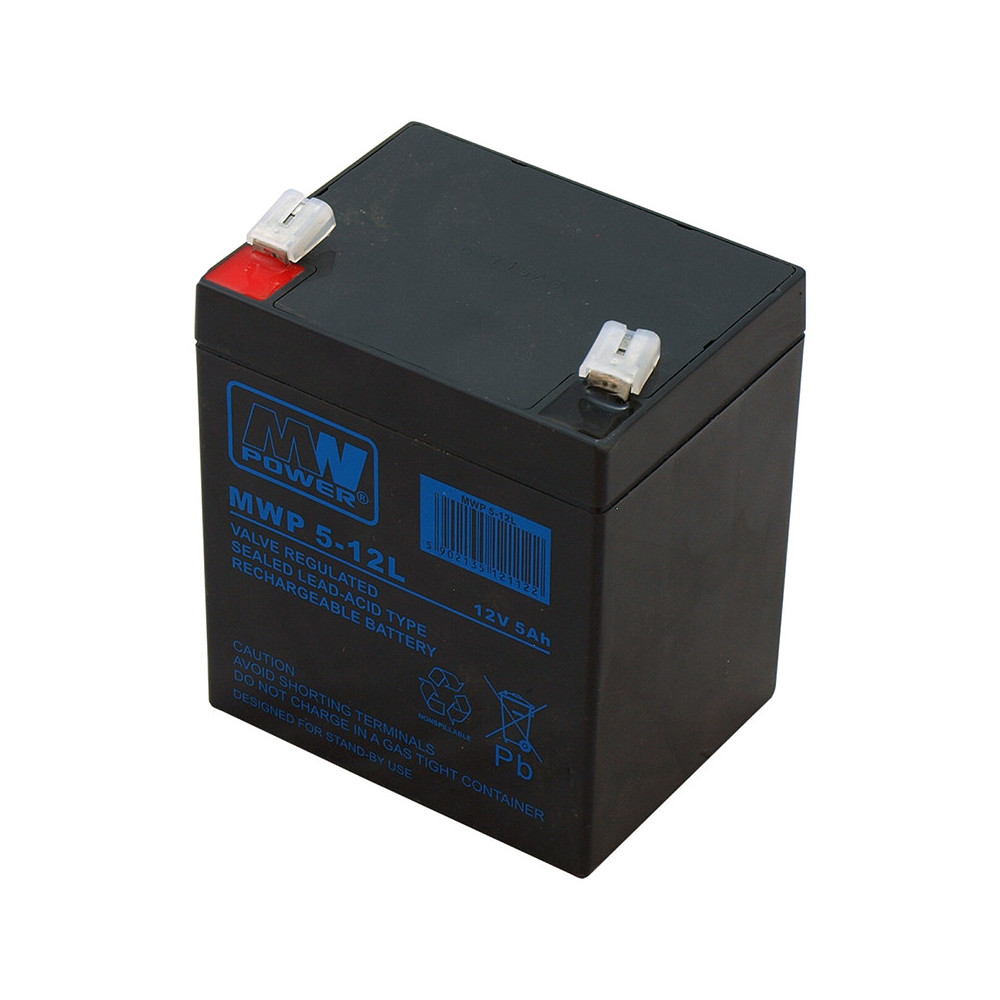 Akumuliatorius MWP (5Ah, 12V) MWP5/4