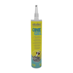 Silikoninis vieno komponento sandarinimo gelis ONEGEL 300 ml (skaidri-mėlyna, behologenų) NSILGELIS300ML