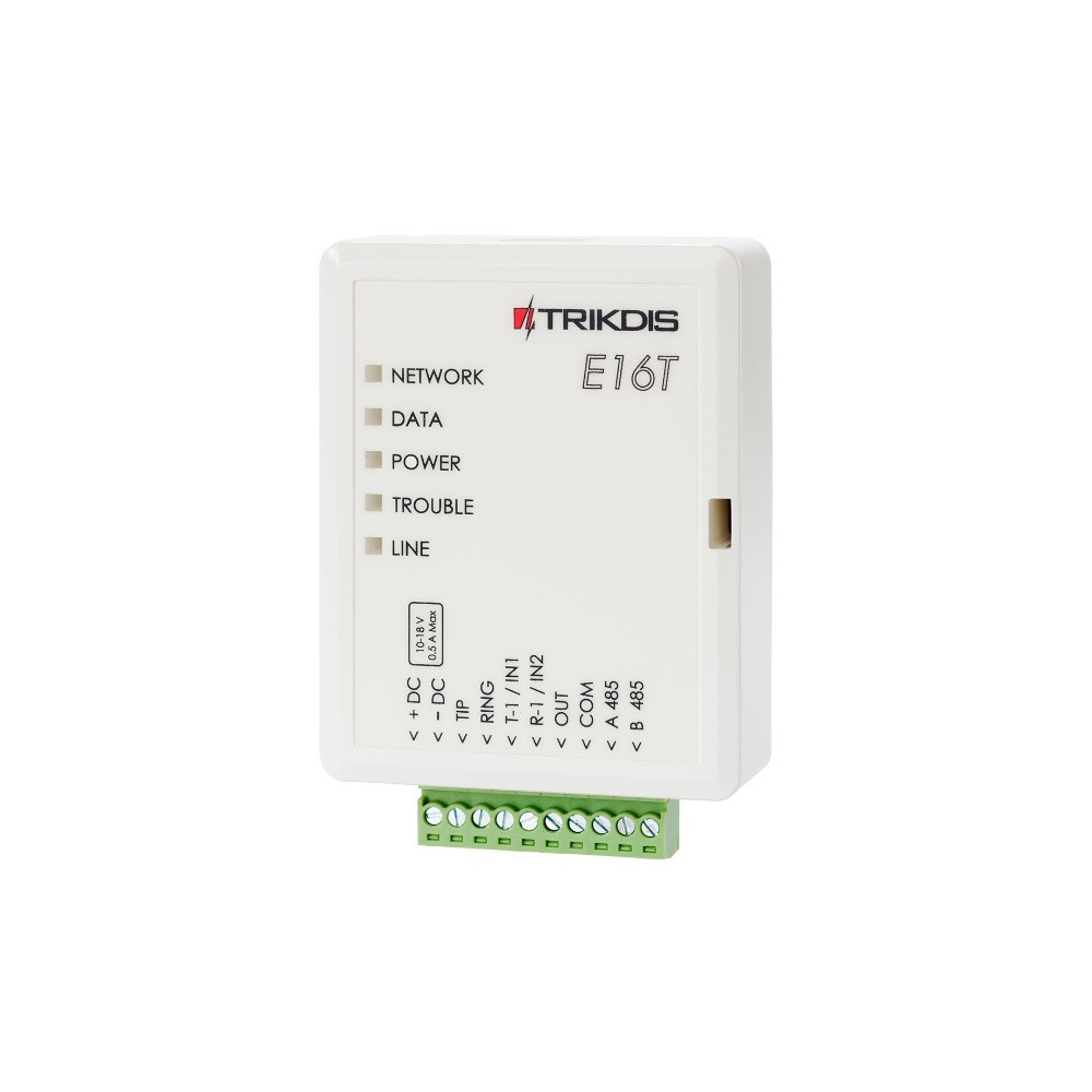 Trikdis Ethernet modulis E16T REME16T