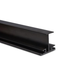 Saulės modulio įterpimo bėgelis (35, 5,40m juodas) SOBVCB35540