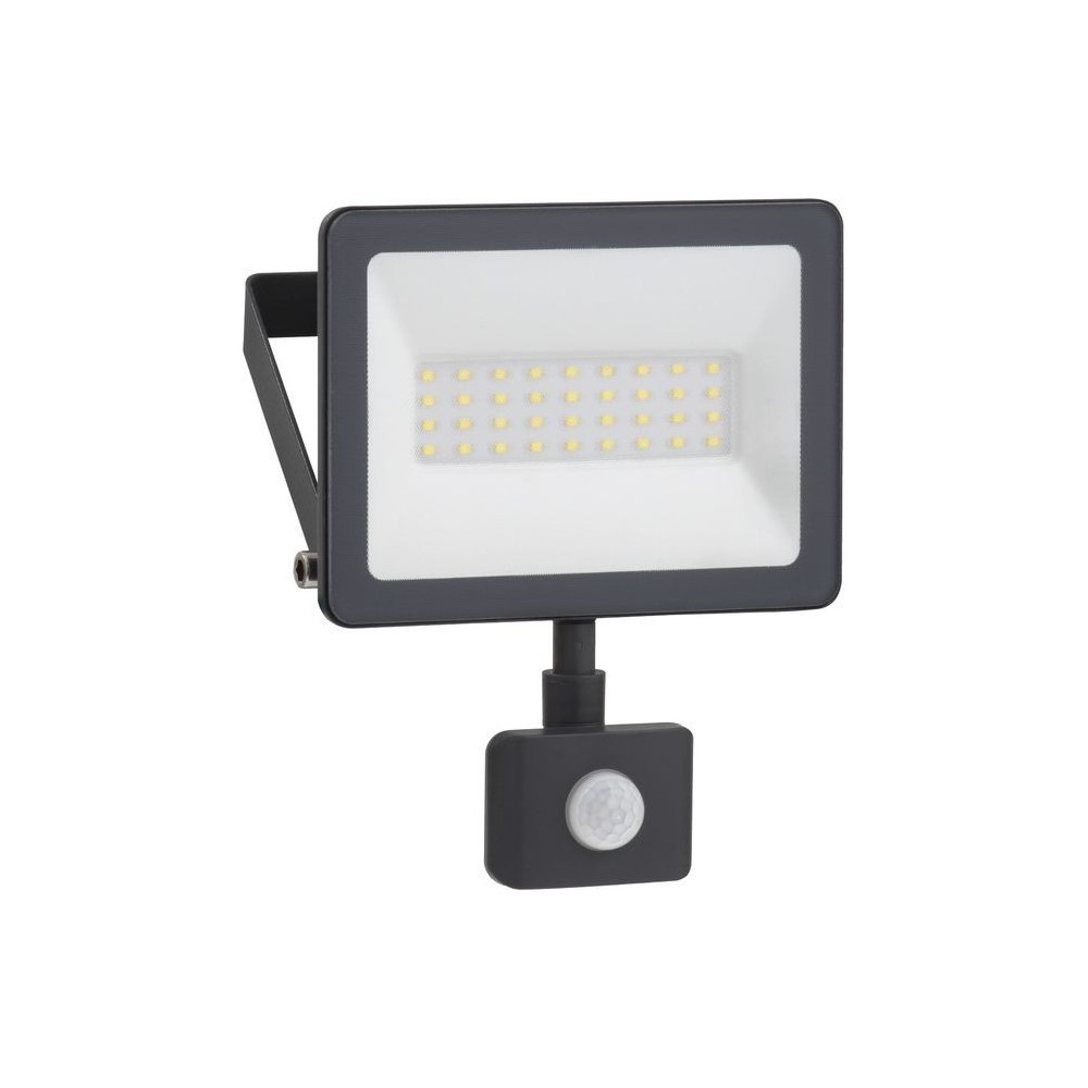 LED prožektorius Mureva 20W su judesio davikliu LED20WPROJUD