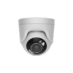 Ajax TurretCam HL 126265.197.WH1 F2.8 (balta, 8MP, 50m IR+LED, Hybrid Light, True WDR, IP65) AJTURRETCAMHL8MPF28