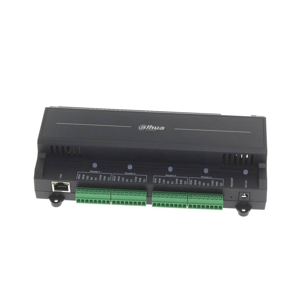 Kontroleris Dahua ASC2202B-D (2 durų, 4 skaitytuvų, Wiegand, RS485, TCP/IP, PoE) DAHASC2202BD
