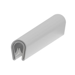 Briaunų apsauga BAKS TOZ14S (10 mm, 10 m, sidabrinė) BAKSTOZ14S