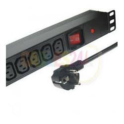 Maitinimo panelė 19'' 8X220V su C13 lizdu ESPAL220V8C13