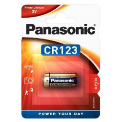 Baterija Panasonic Lithium CR123 (1 vnt.) BATERIJACR123