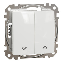 2 klavi&scaron;ų žaliuzių jungiklis Schneider Electric Sedna Design SDD111104 (baltas) SSDD111104