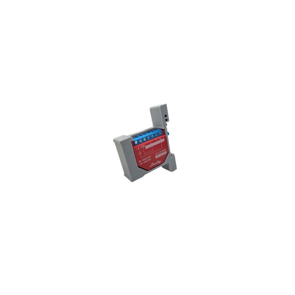 DIN adapteris Shelly Plus (90&deg;, 1 relei) SHELLYDIN90