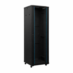19'' pastatoma komutacinė spinta A2-6618B (18U, 600x600x901mm, IP20, iki 1000kg, juoda) KS18U600X600PASTAI26618B
