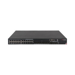 28 prievadų komutatorius Hikvision DS-3E3728-H (valdomas L2, 4xSFP+) SWITCHDS3E3728H