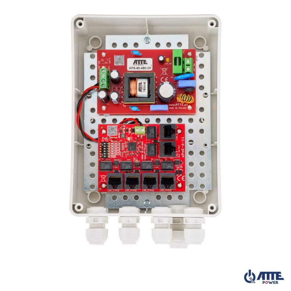 6 prievadų komutatorius ATTE IP-5-11-M2 ATTEIP511M2