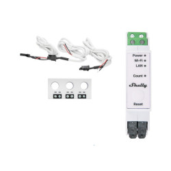 3 fazių elektros sąnaudų skaitiklis Shelly Pro 3EM 3CT 63 (Wi-Fi, LAN, BT, DIN) SHELLYPRO3EM3CT63