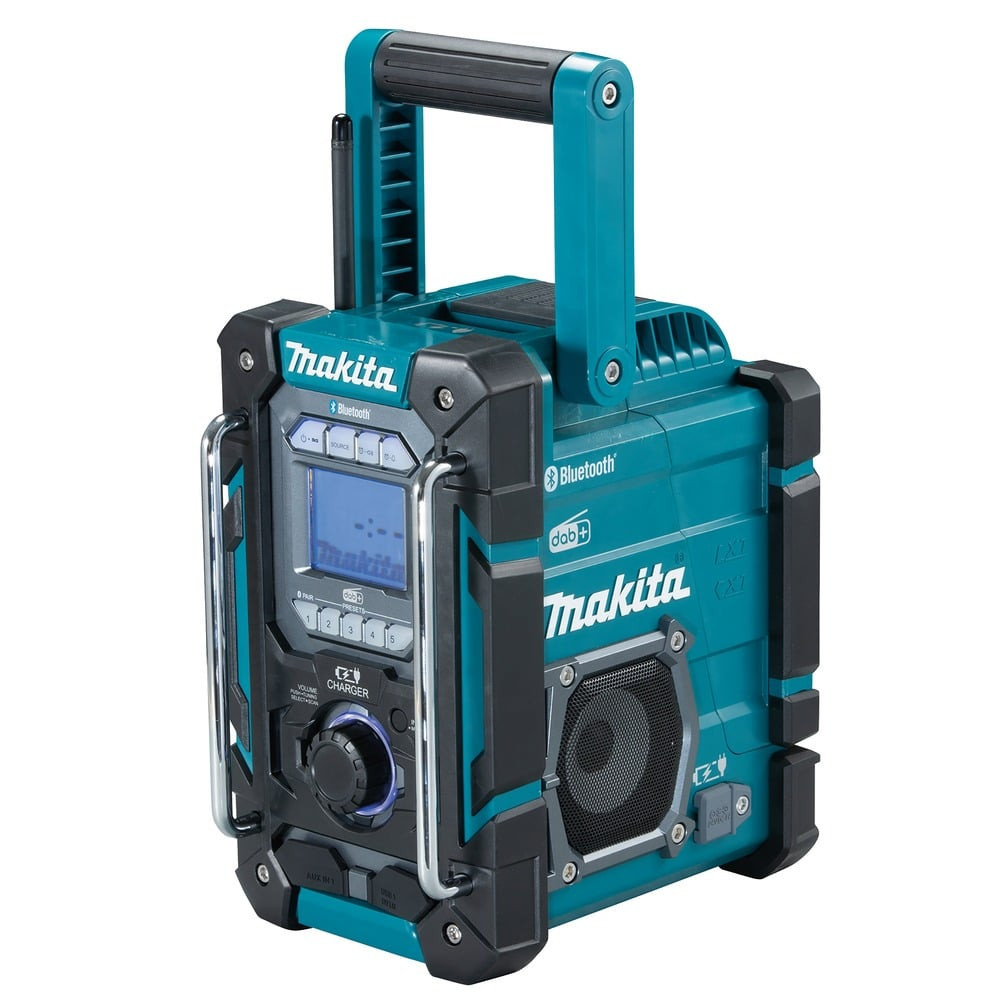 Akumuliatorinis radijas 12&ndash;18V Makita DMR301 (DAB/DAB+, Bluetooth, IP64, be akumuliatoriaus ir kroviklio) MDMR301