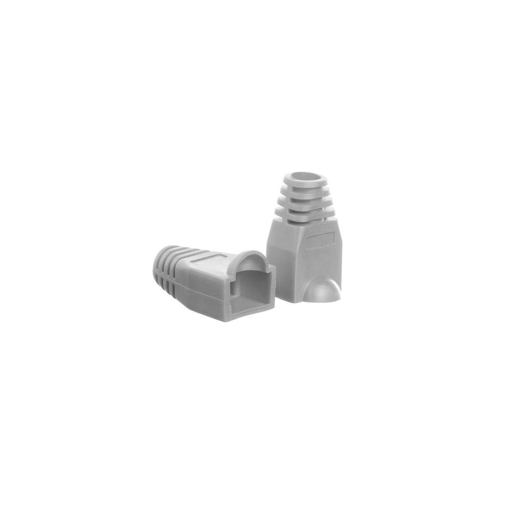 RJ45 ki&scaron;tuko gaubtelis Cat.6/7 (pilkas, PVC) VGAUBTRJ45LCAT6/7