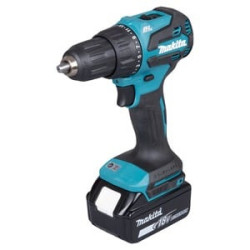 Akumuliatorinis gręžtuvas-suktuvas 18V Makita DHP490RTJ (be&scaron;epetėlinis, 2x baterijos, Makpac) MDHP490RTJ