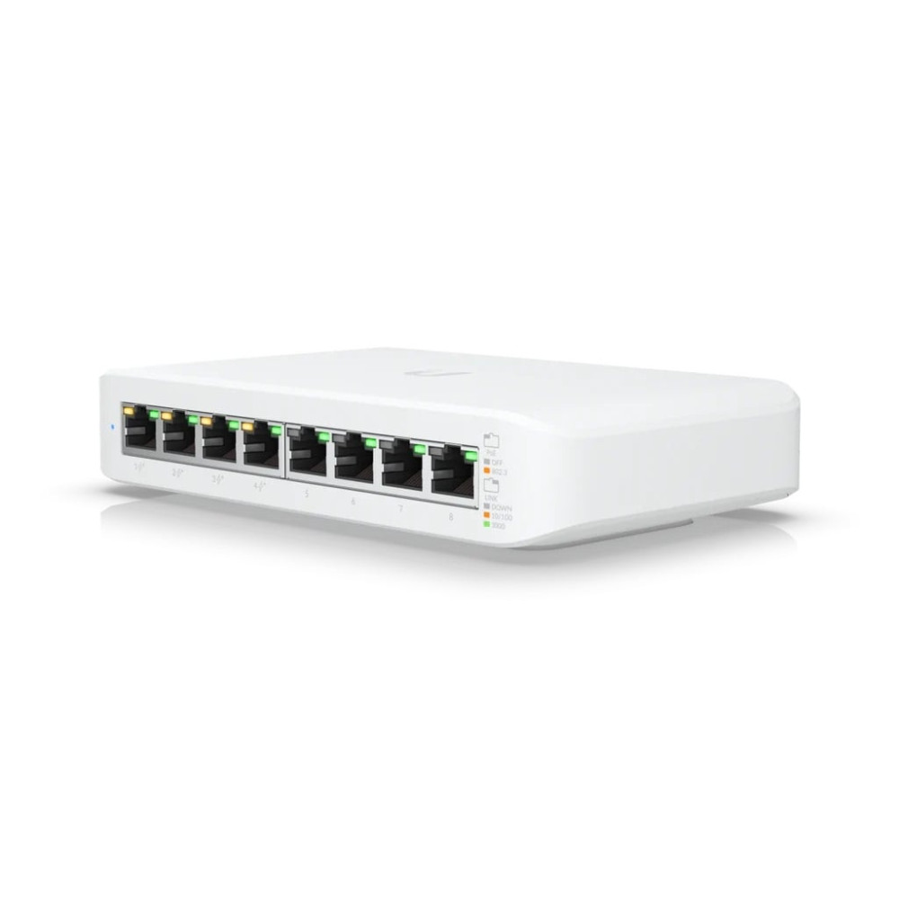Komutatorius BISLY UNIFI-LITE-8-PoE APUNIFILIGHT8