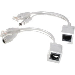 PoE adapteris POE-UNI (48V PoE į 12V, 10/100Mbps) TVIPPOEUNI