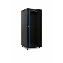 Komutacinė spinta 19" 27U A2-6827B (600x800x1405mm, juoda, IP20, iki 1000kg) KS27U600X800PASTAP26827B