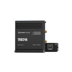 Tinklo sąsaja Teltonika TRB246 (4G/LTE, RS232, RS485, 2xSIM, GNSS, pramoninė) LTETRB246
