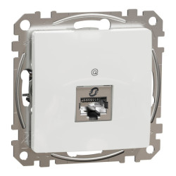 Kompiuterinis lizdas 1xRJ45 STP Cat.5e Schneider Sedna SDD111451S (baltas) ESDD111451S