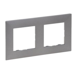 2 vietų rėmelis Legrand Niloe Step 863492 (pilkas) L863492