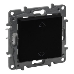 Žaliuzių mygtukas Legrand Niloe Step 863543 (juodas) L863543
