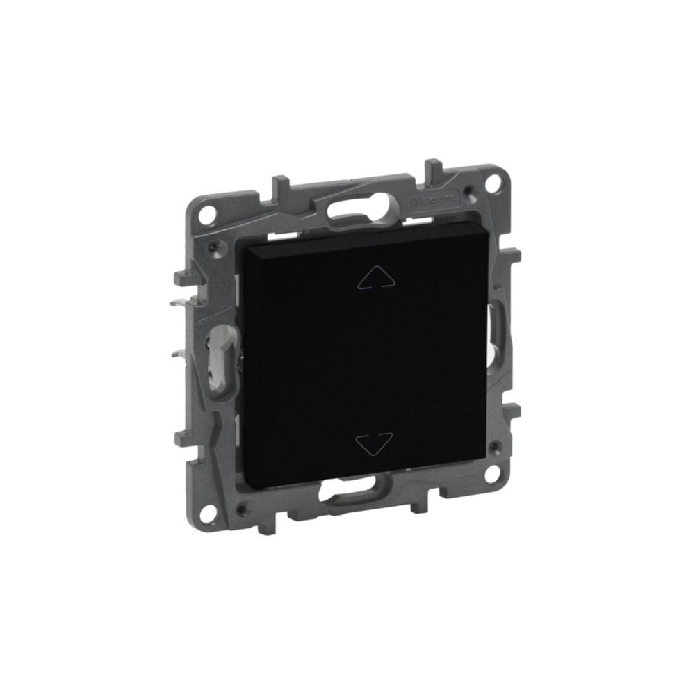 Žaliuzių mygtukas Legrand Niloe Step 863543 (juodas) L863543