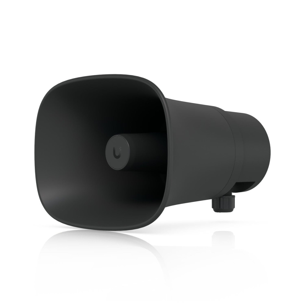 Ruporinis garsiakalbis Ubiquiti UP-AI-Horn-Speaker-B (juodas, 120dB, PoE+, IPX5) UBIQUPAIHORNSPEAKERB
