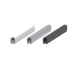 Briaunų apsauga Baks TOZS (sidabrinė, 6.5mm storis, 10m) BAKSTOZS