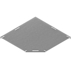 Kanalo posūkio dangtis 90&deg; Baks PKKP600 (600mm plotis) BAKSPKKP600