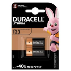 Baterija Duracell Lithium CR123 (1 vnt.) BATERIJACR123DUR