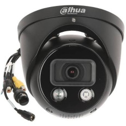 IP kamera Dahua Dome IPC-HDW3549H-AS-PV 2.8mm (Juoda, 5MP, 97&deg;, IR LED 50m, LED ap&scaron;vietimas) TVKIPCHDW3549HASPVS5J