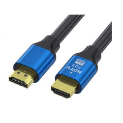 HDMI&ndash;HDMI kabelis Wirelee (8 m, HDMI 2.0, 4K, 60 Hz, 18 Gbit/s, juodas) HDMIP48