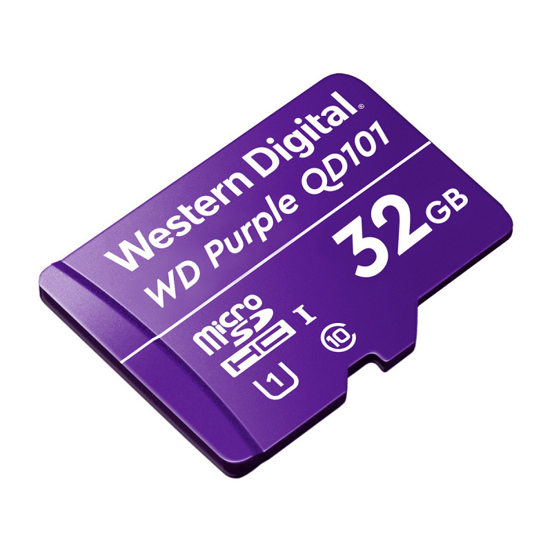 Atminties kortelė Micro SD WD Purple WDD032G1P0C SDWDD032G1P0C