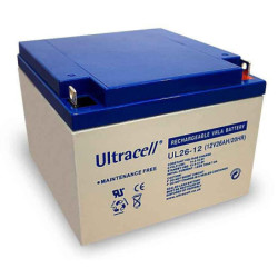 Akumuliatorius Ultracell UL26-12 (26 Ah, 12V) AU26/12
