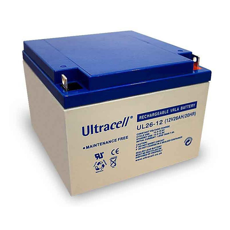 Akumuliatorius Ultracell UL26-12 (26 Ah, 12V) AU26/12