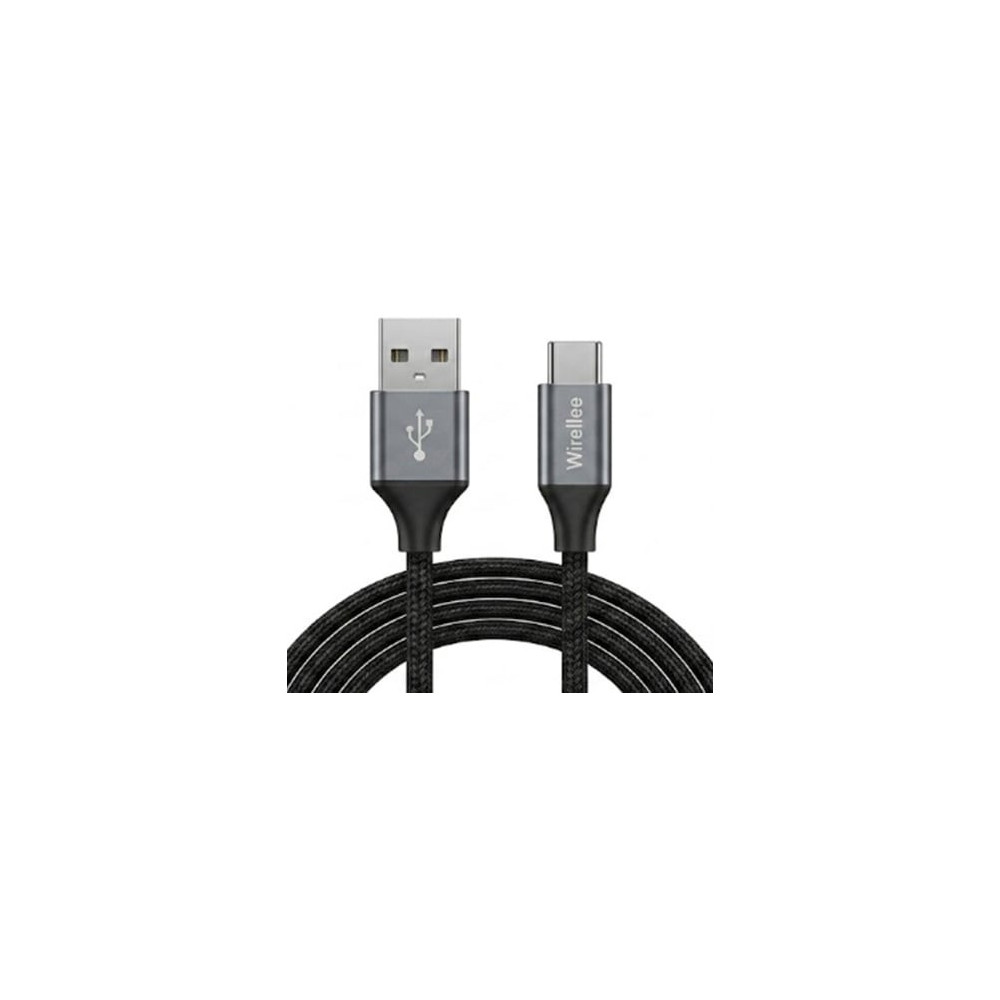 USB-A &ndash; USB-C kabelis Wirelle (15W, USB 2.0, 1 m) KAB1P022