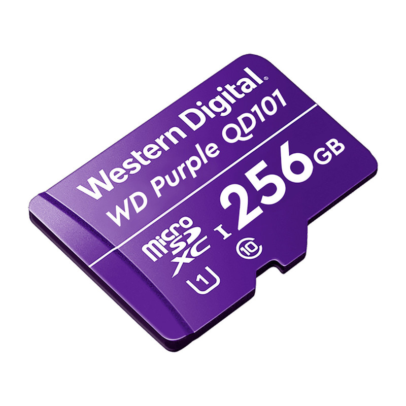 Atminties kortelė Micro SD WD Purple WDD256G1P0C SDWDD256G1P0C
