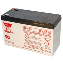 Akumuliatorius Yuasa (7Ah 12V F1 VRLA) AY7/12