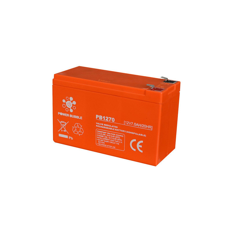 Akumuliatorius Power Bubble Premium PBP1207 (7Ah, 12V) AP7/12P