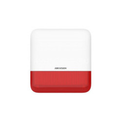 Hikvision sirena DS-PS1-E-WE AX PRO (raudona) DSPS1EWE