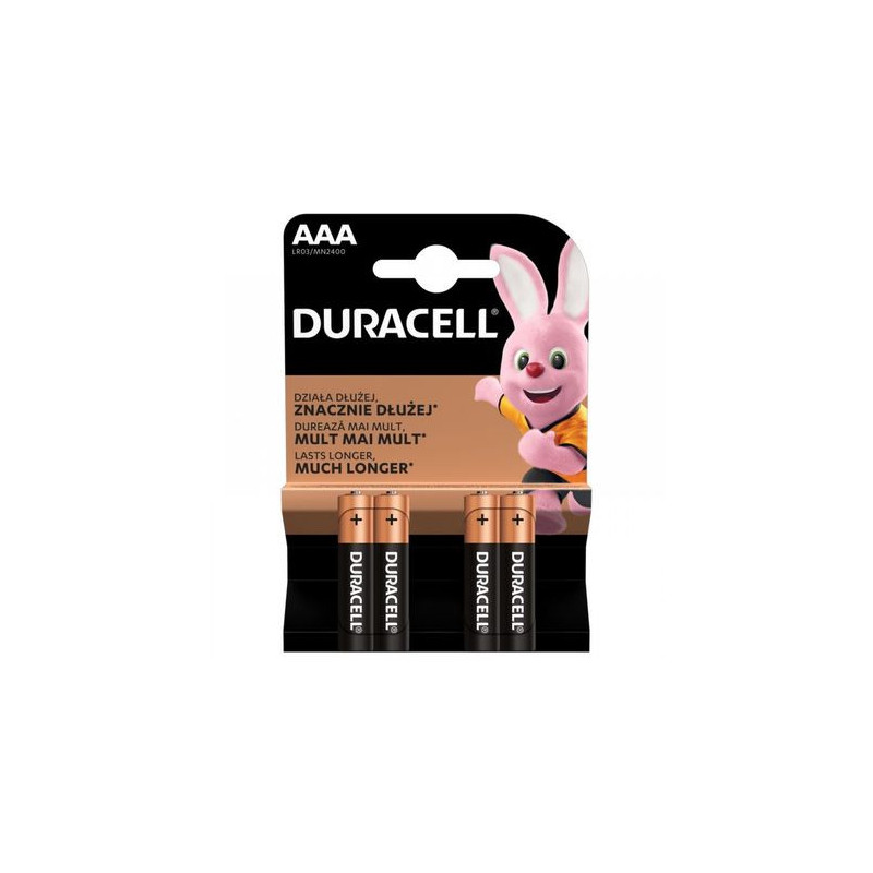 Baterija Duracell Alkaline LR03/AAA (4 vnt.) BATERIJALR03/AAADUR4