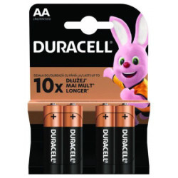 Baterija Duracell Alkaline LR6/AA (4 vnt.) BATERIJALR6/AADUR4