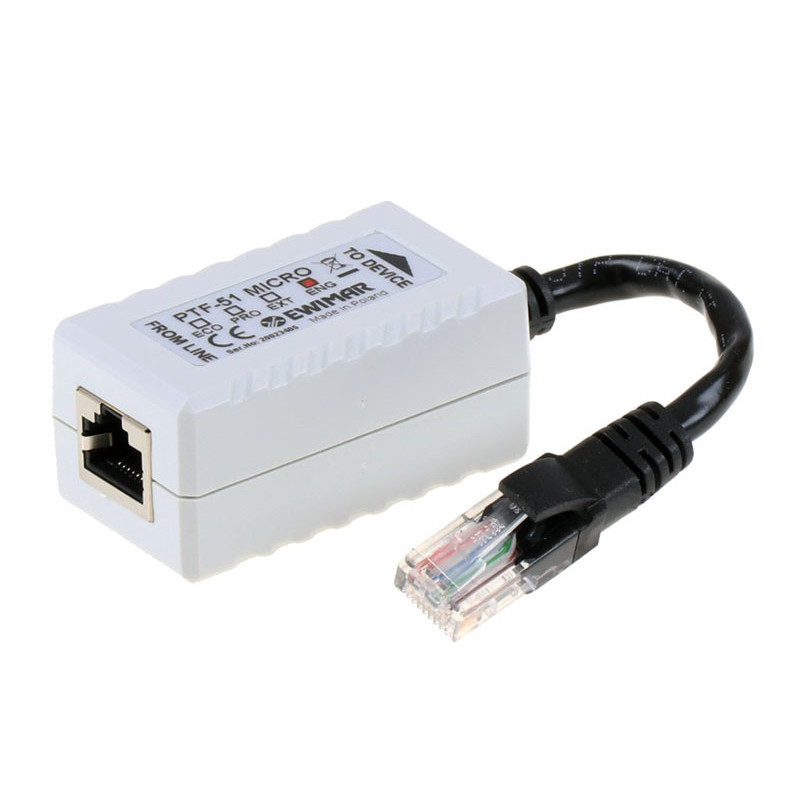 Vir&scaron;srovio apsauga LAN linijai PTF-51-ENG/PoE/MICRO TVVPPTF51ENGPOEMICRO