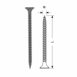 Sraigtas STARFIX 3.5x35/T (1000vnt) M3535T