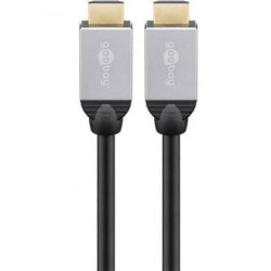 HDMI kabelis Goobay 75777  (2m) XLHDMI2MUHD4KMETAL