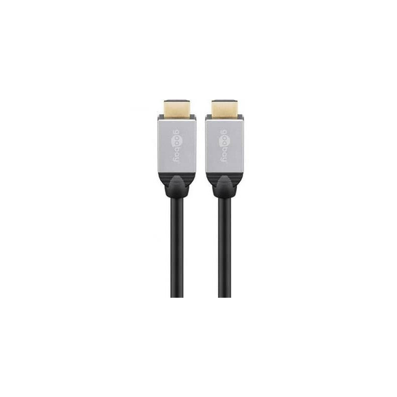 HDMI kabelis Goobay 75777  (2m) XLHDMI2MUHD4KMETAL